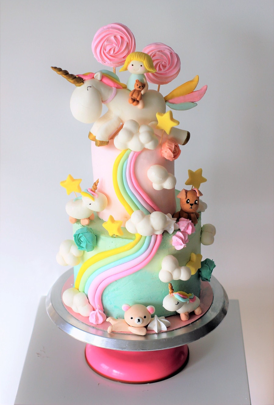 gateau licorne fairytale